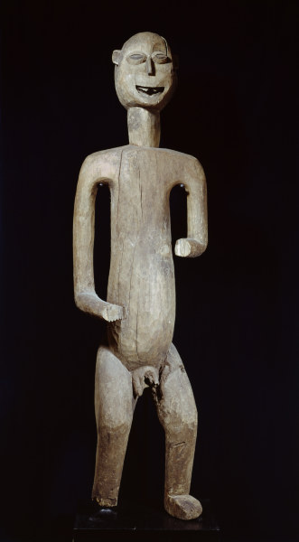 Maennl. Figur, Bamileke, Kamerun / Holz à 