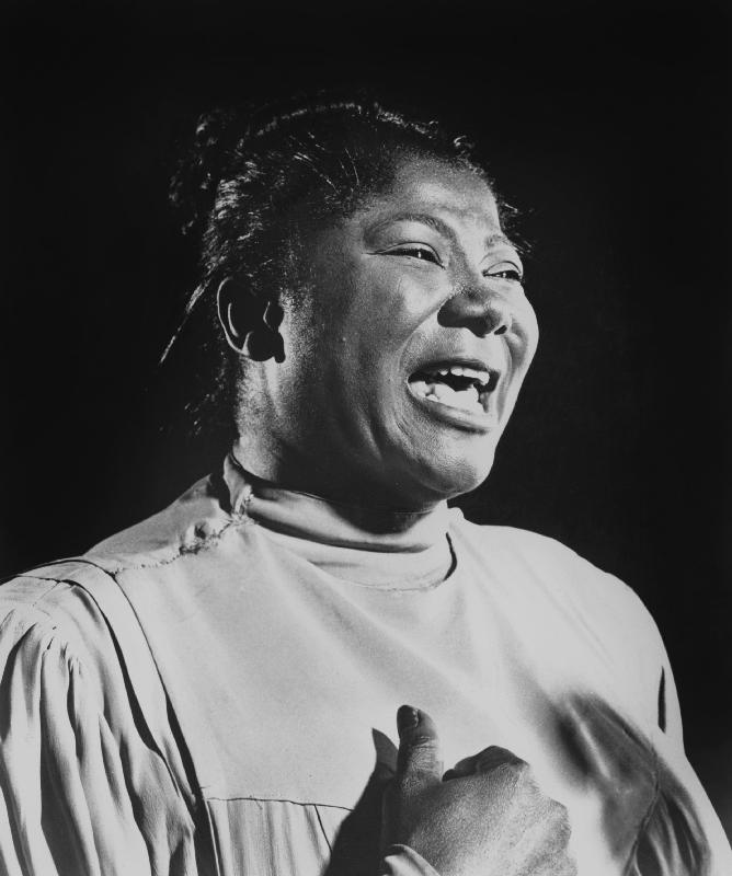 Mahalia Jackson American Singer of Gospel et Negro Spirituals à 