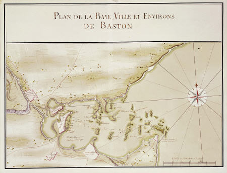 Map Of Boston And Environs à 