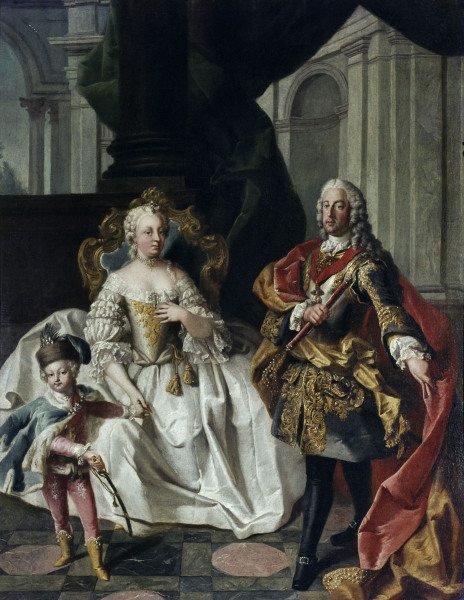 Maria Theresa and family à 