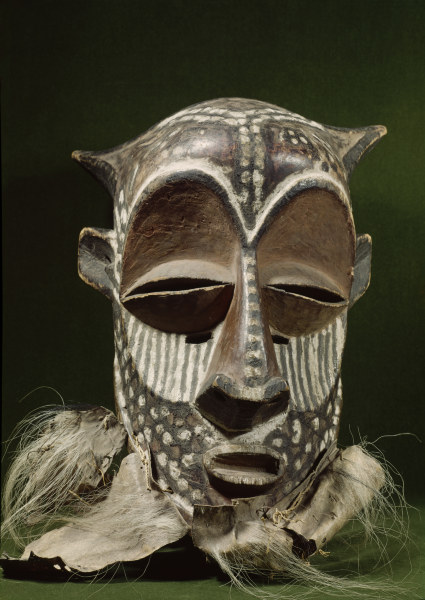 Mask, Kuba, Dem. Rep. Kongo / Wood à 