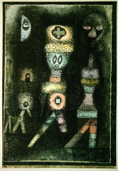 Materialised Ghosts, 1923 (no 24) (w/c on paper)  à 