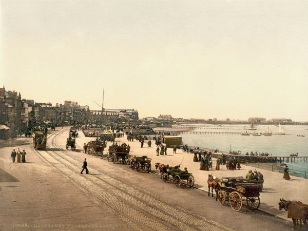 Morecambe, Promenade à 