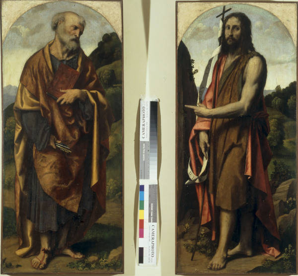 Moretto/St Pierre et st Jean-Baptiste à 