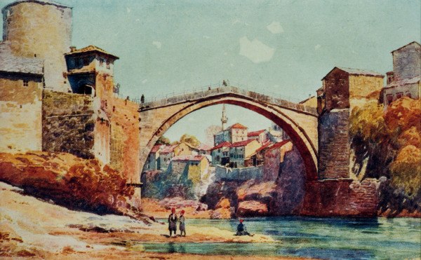 Mostar (Herzegovina), Bridge à 