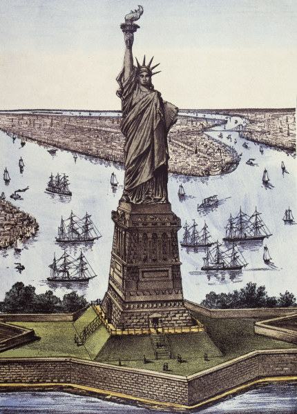 New York , Statue of Liberty à 