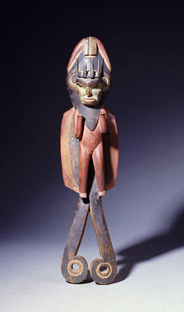 Northern Haida Carving Of A Shaman, Late 19th Century à 