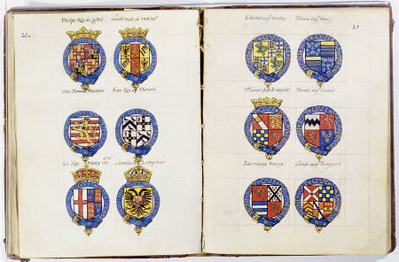 Order Of The Garter With The Arms Of The Knights Of The Garter From Its Foundation Until 1603 à 
