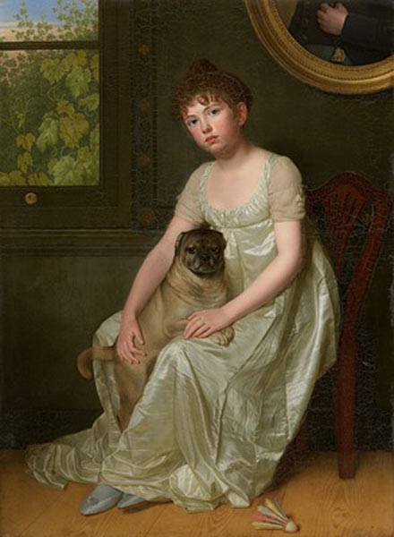 Portrait of Sylvie de la Rue à 