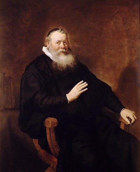 Portrait of Pastor Eleazer Swalmius, 1637-42 à 