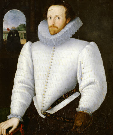 Portrait Of A Gentleman Traditionally Identified As Sir Walter Raleigh à 