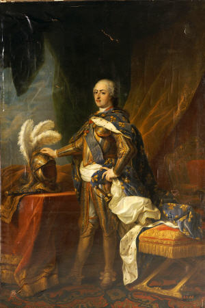 Portrait Of King Louis XV Of France And Navarre à 
