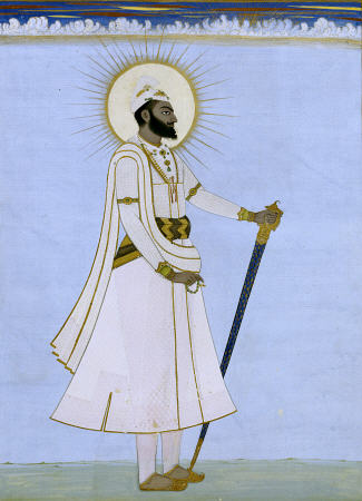 Portrait Of Maharaja Karem Singh Of Patiala à 