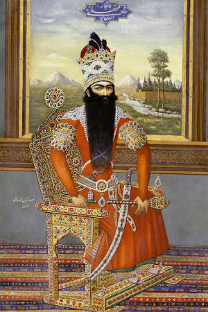 Portrait Of Sultan Fath Ali Shah Qajar à 