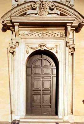 Portal to the Palazzo Senatorio, 1598 (photo) à 