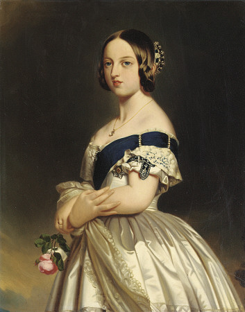 Queen Victoria After Franz Xaver Winterhalter (1805-1873) à 