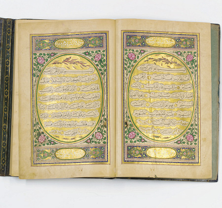 Qur''an, Ottoman Turkey, Ah 1262/1846 Ad Manuscript On Cream Paper, 188ff à 