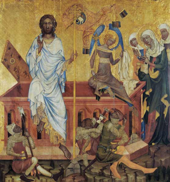 Resurrection of Christ/Hohenfurth/c.1350 à 
