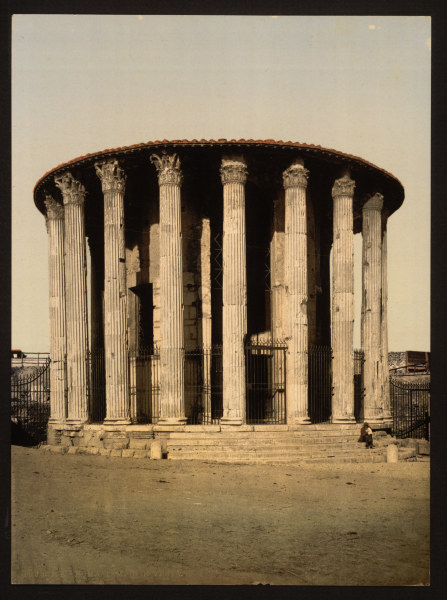 Italy, Rome, Temple of Hercules Victor à 