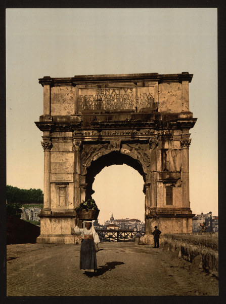 Italy, Rome, Arch of Titus à 