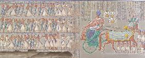 Ramses III / Char / Gravure Phelippeaux