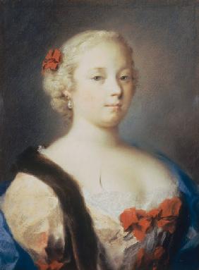 R. Carriera, Portrait de femme