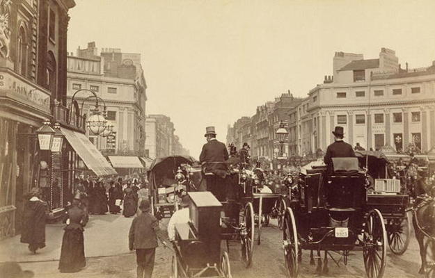 Regent Circus, London, c.1880 (sepia photo) à 