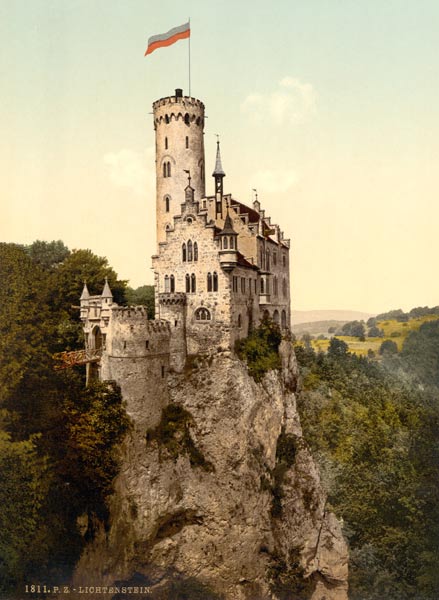 Lichtenstein Castle nr.Honau à 