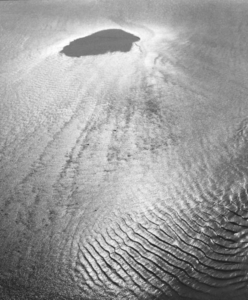Sand, Porbandar (b/w photo)  à 