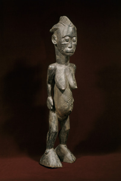 Skulptur einer Schwangeren /Afo/Nigeria à 