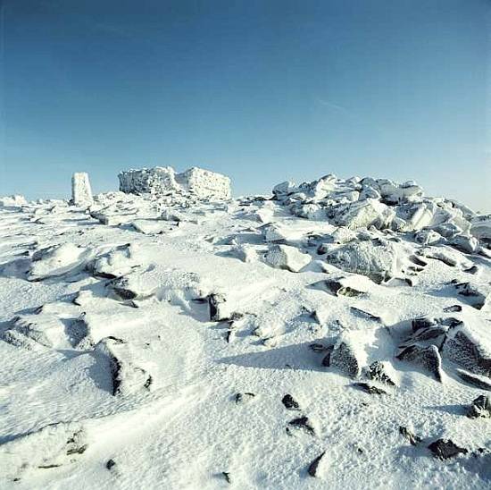 Summit of Scafel Pike, Cumbria à 