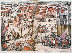 Spanish Soldiers killing Protestants in Haarlem, c.1567