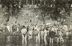 Strandleben Wannsee, 1910