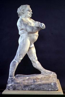 Study for Naked Balzac by Auguste Rodin (1840-1917), c.1892 (plaster) à 