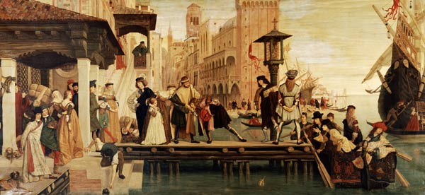 The Departure Of The Prodigal Child From Venice à 