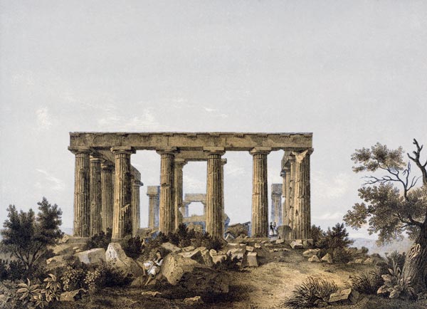 Aegina , Temple of Aphaea à 