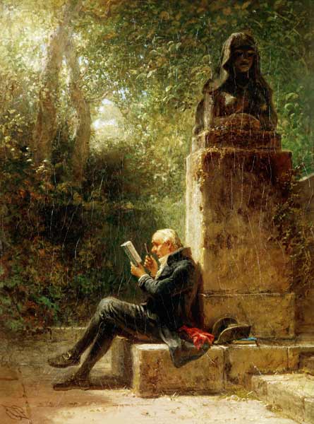 The Philosopher (The Reader In The Park) à 