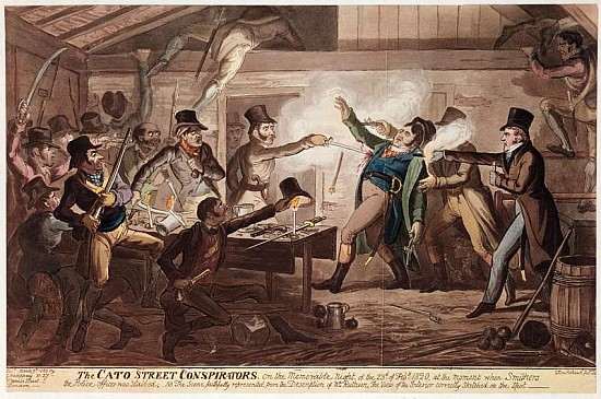 The Cato Street Conspirators, pub. G. Humphrey, 9th March 1820 à 