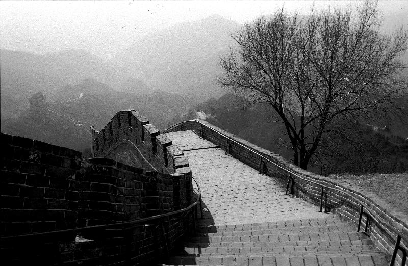 the Great Wall of China, photo taken à 