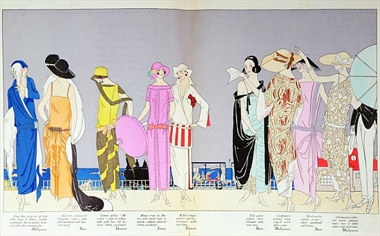 The Seaside, fashion plate from Art Gout Beaute à 