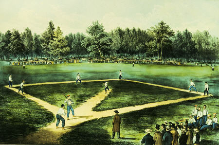 The American National Game Of Baseball à 