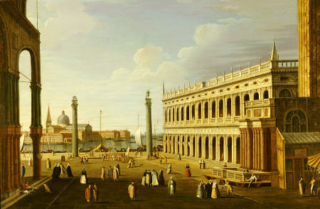 The Piazzetta, Venice, Looking South Towards San Giorgio Maggiore à 
