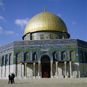 The Dome of the Rock, Temple Mount, built AD 692