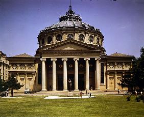 The Romanian Atheneum (Atheneul Roman), Bucharest, Romania