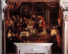 Le Tintoret, La Circoncision du Christ