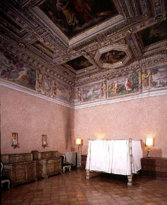 The 'Camera degli Elementi' (Hall of the Elements) designed by Nanni di Baccio Bigio (d.1568) and Ba à 