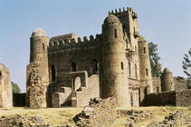 The Palace of Emperor Fasilidas (1632-67) in the Royal Enclosure, 1640 (photo)