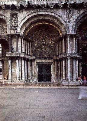 The St. Alipio Doorway from the San Marco Basilica, Venice (see also 60049) à 