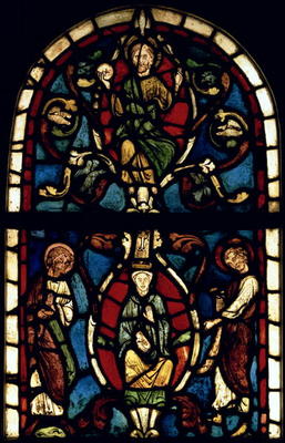 The Tree of Jesse, 13th century (stained glass) à 