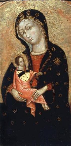 Vierge a l''Enfant/Peint. ital. 14eme